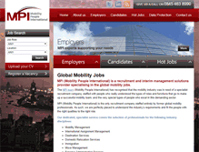 Tablet Screenshot of mpirecruitment.com